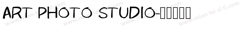 ART PHOTO STUDIO字体转换